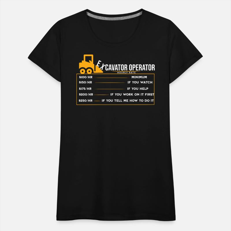 Excavator operator hourly rate