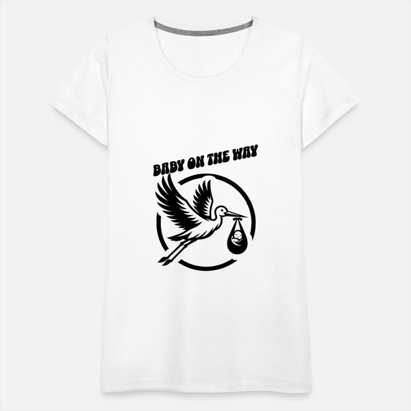 Expectant Mother Stork Brings The Beautiful News