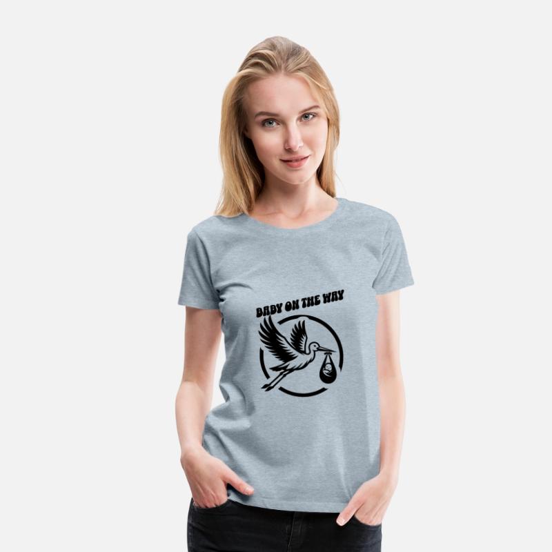 Expectant Mother Stork Brings The Beautiful News