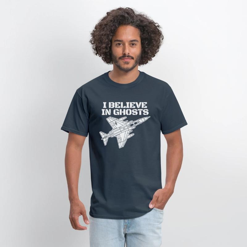 F-4 Phantom I Believe In Ghosts Military Jet F4i b