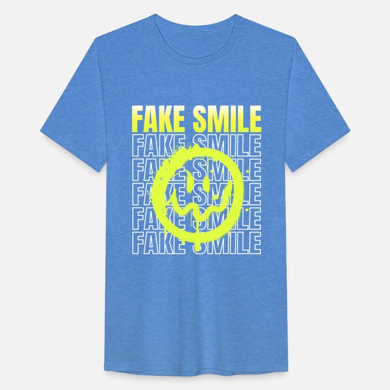 Fake Smile design, suitable printing t-shirt