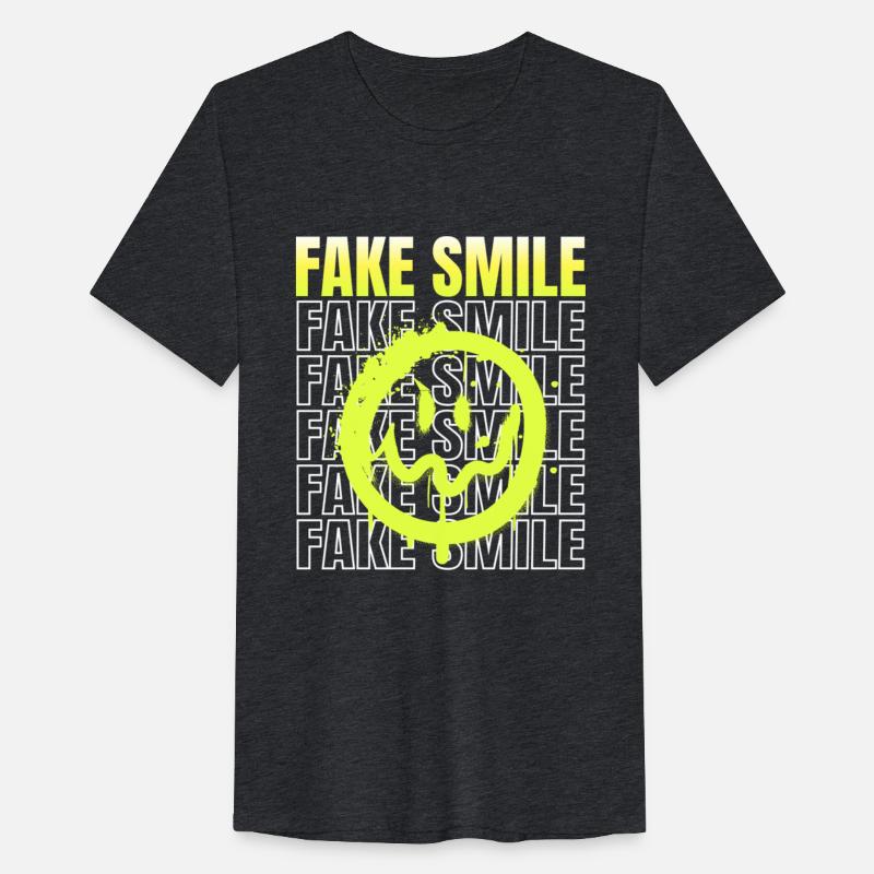 Fake Smile design, suitable printing t-shirt