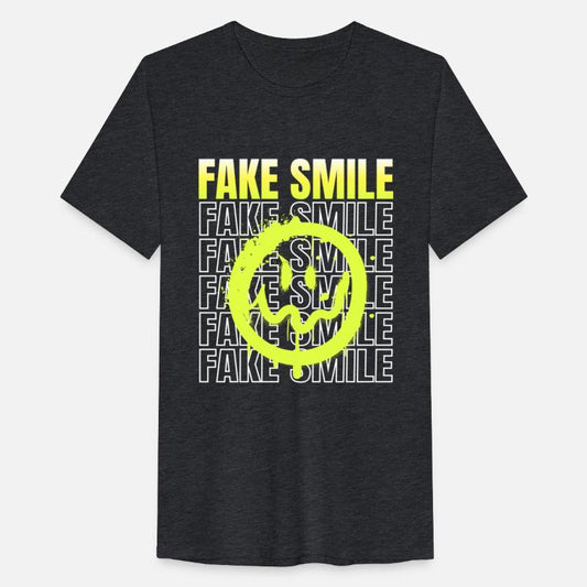 Fake Smile design, suitable printing t-shirt