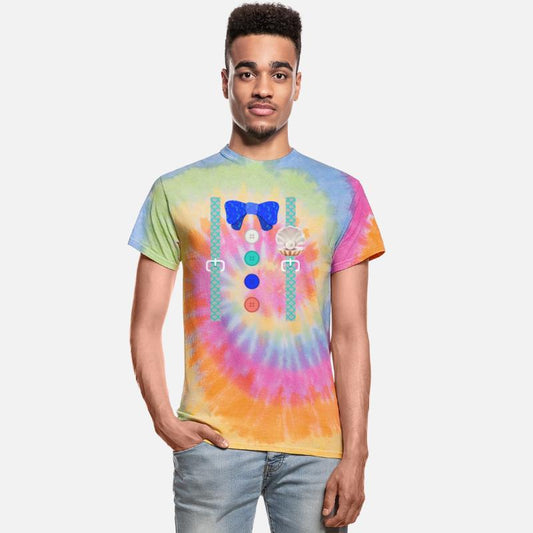 Fantasy Shirt, Suspender Mermaid Seashell Scales