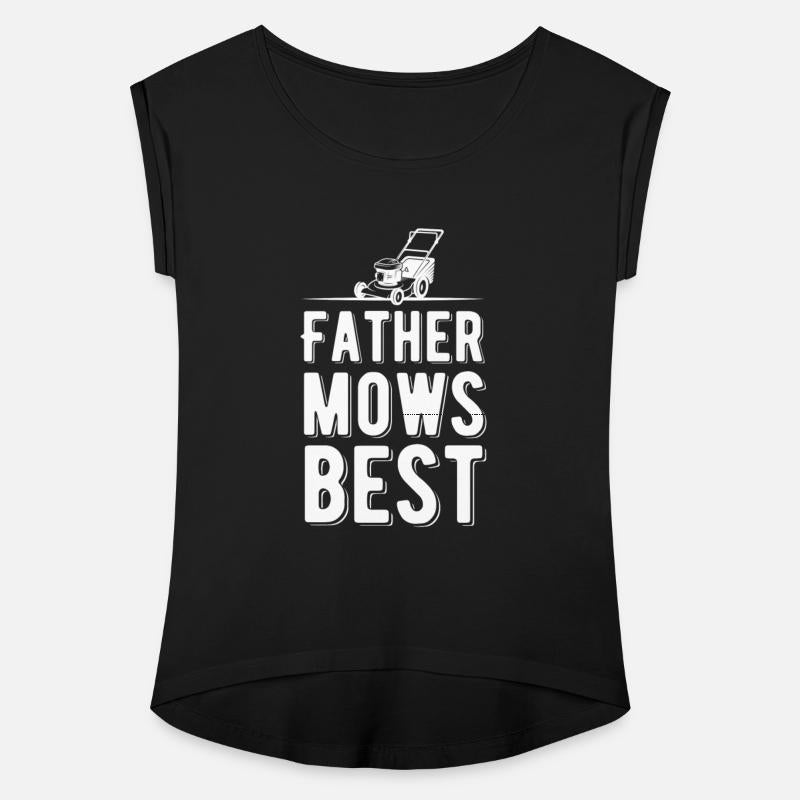 Father Mows Best Funny Lawn Care Gardening