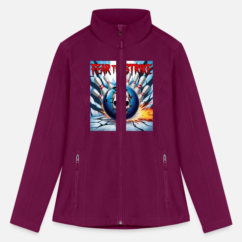 Fear The Strike - Skull Bowling Explosion Art