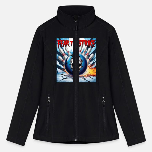 Fear The Strike - Skull Bowling Explosion Art