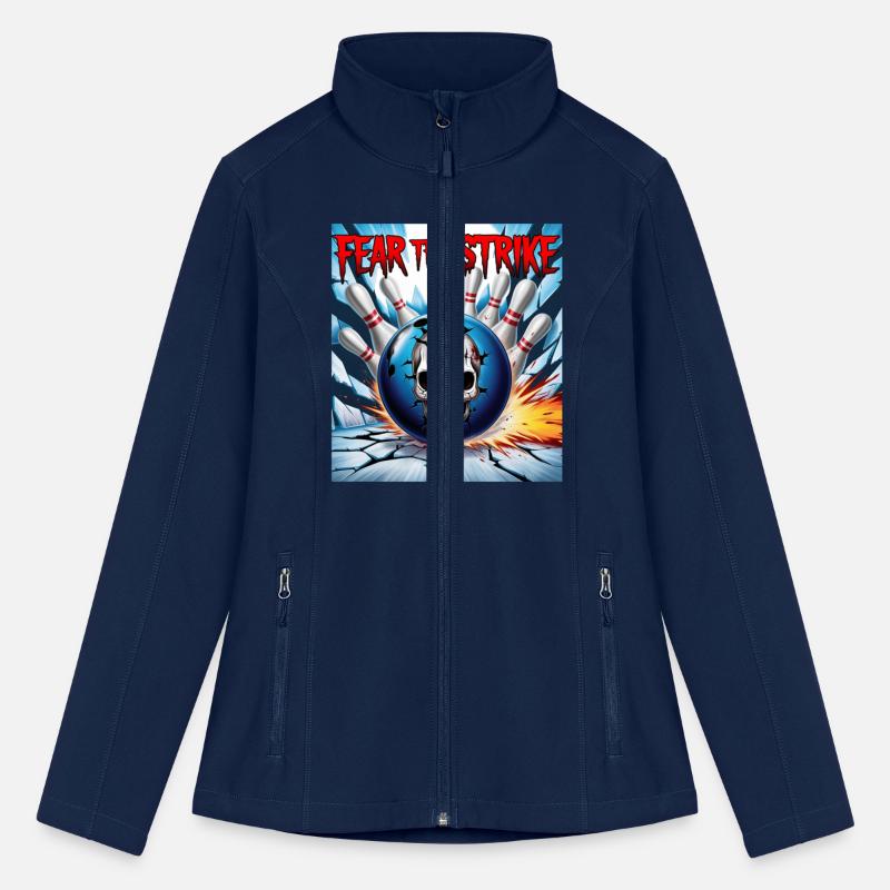 Fear The Strike - Skull Bowling Explosion Art