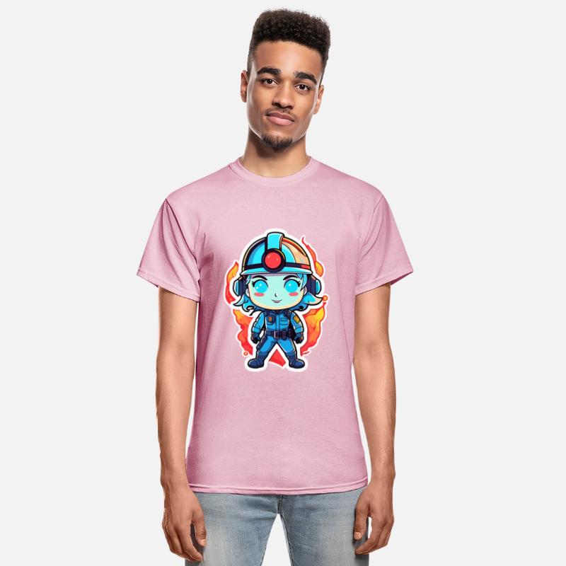 Firefighter Illustration