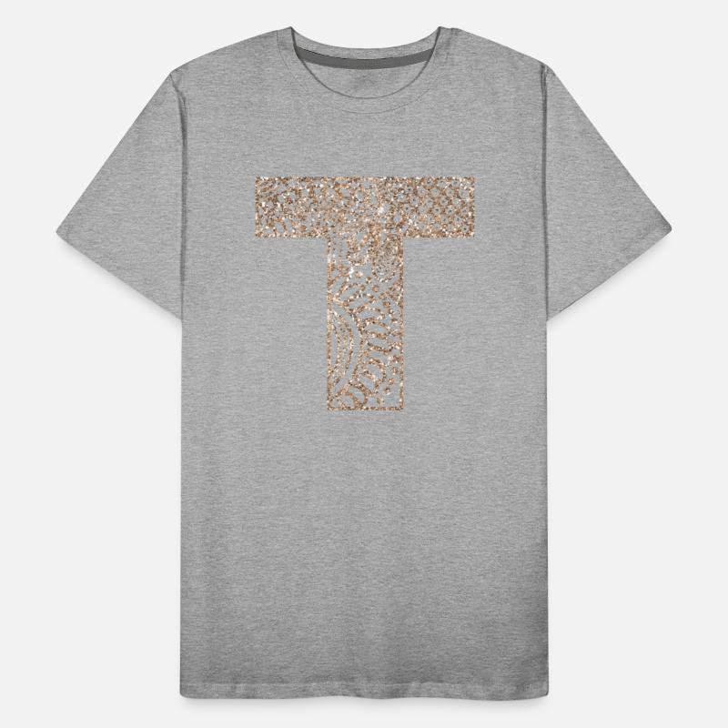 Floral Mandala Monogram T| Mandala Monogram T