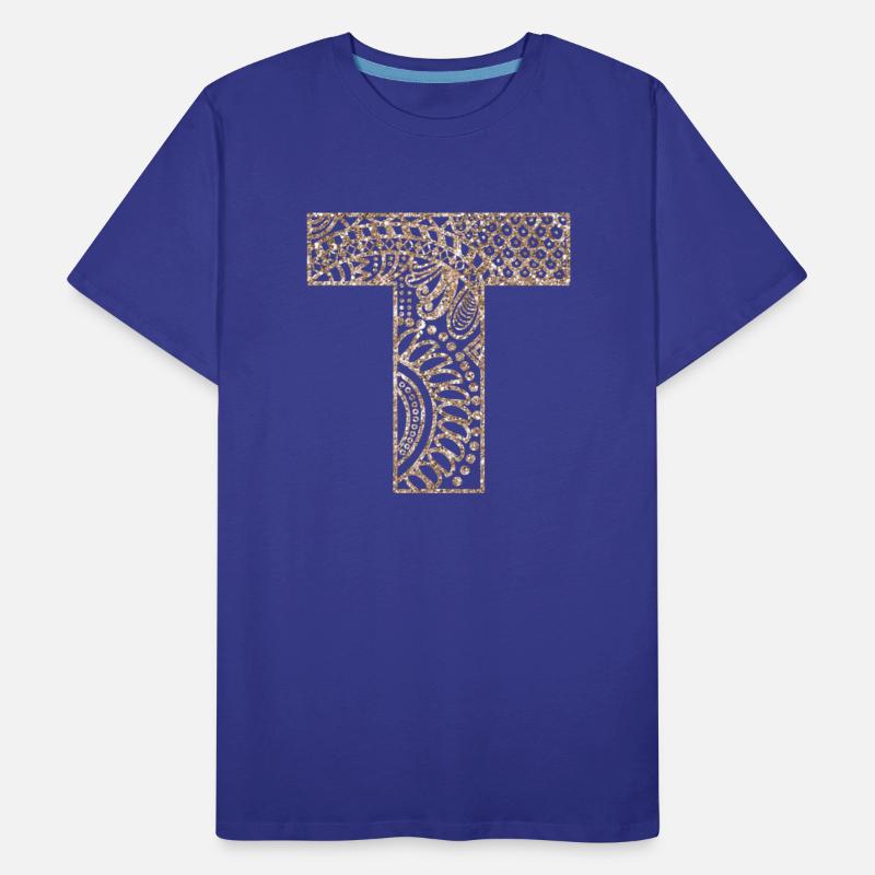 Floral Mandala Monogram T| Mandala Monogram T