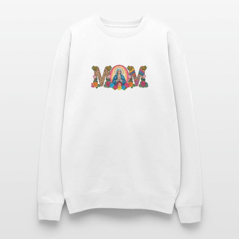 Floral Mom Mother Mary Leopard Rainbow