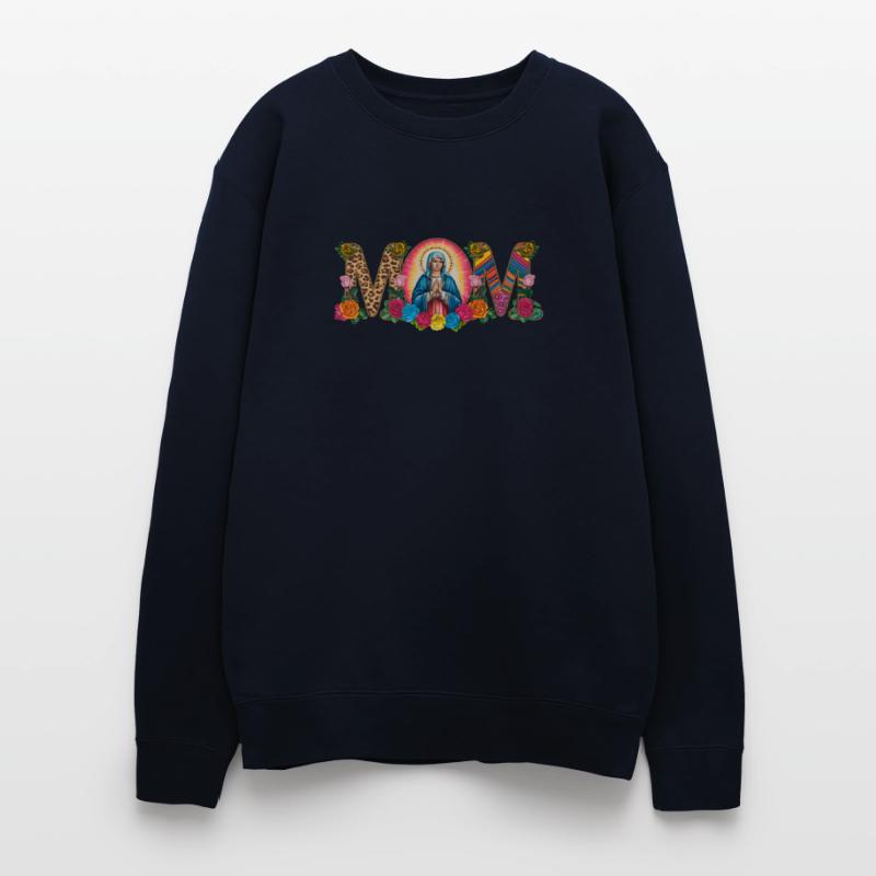 Floral Mom Mother Mary Leopard Rainbow