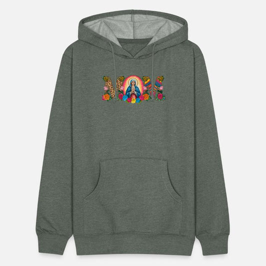 Floral Mom Mother Mary Leopard Rainbow