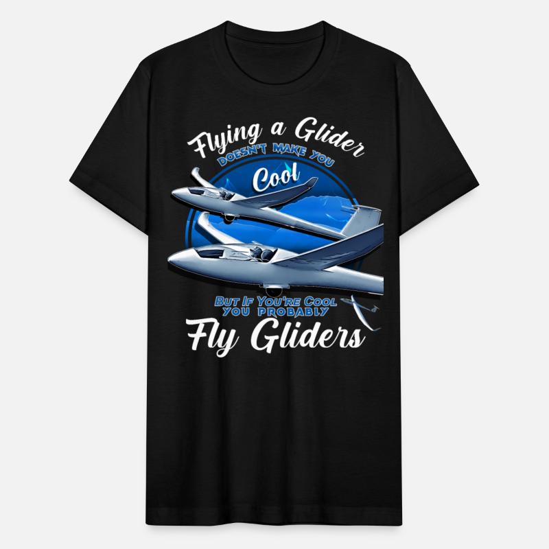 Fly a Glider Engineless Airplane Gliders with a co