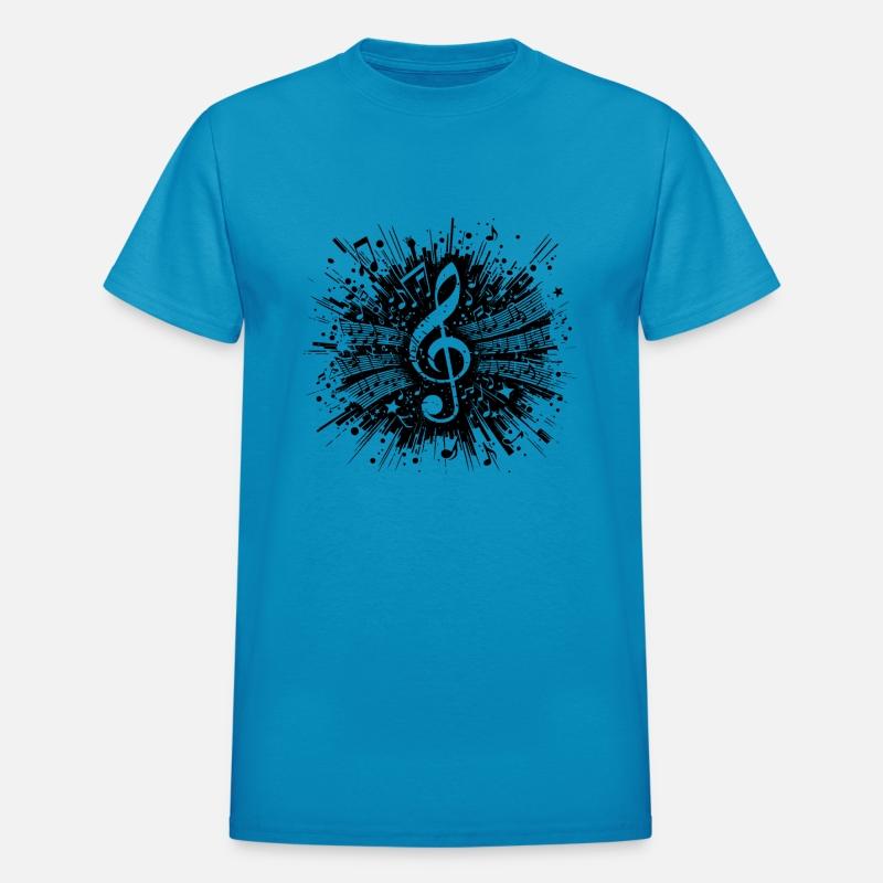 Flying Music Clef Vintage Sheet Music