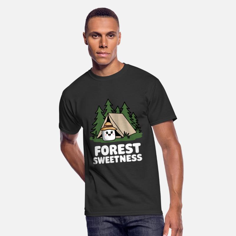 Forest Sweetness Marshmallow Camping Camper