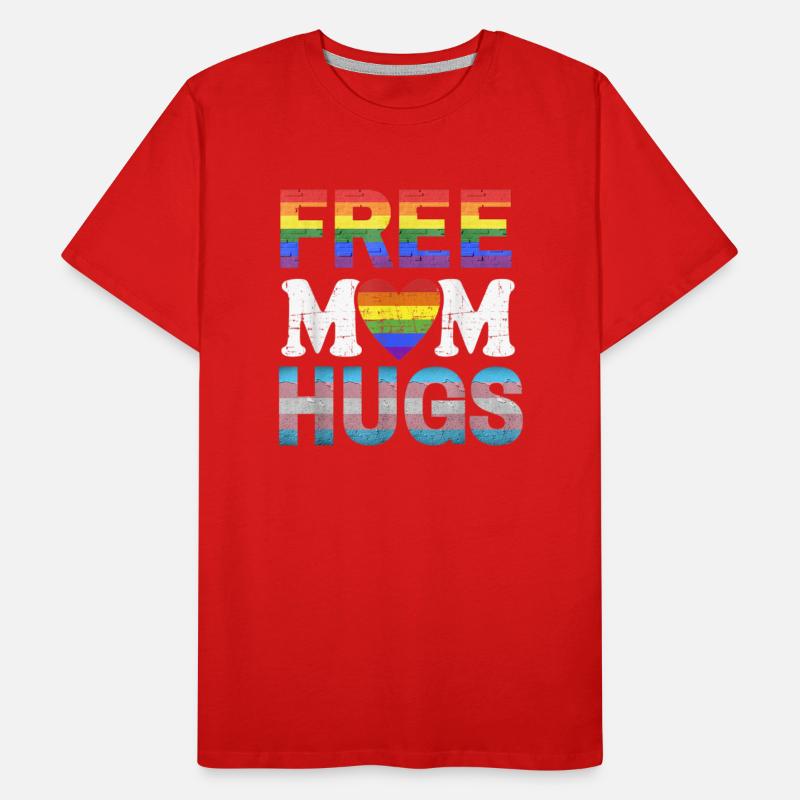 Free Mom Hugs LGBT Pride Free Brother Hugs
