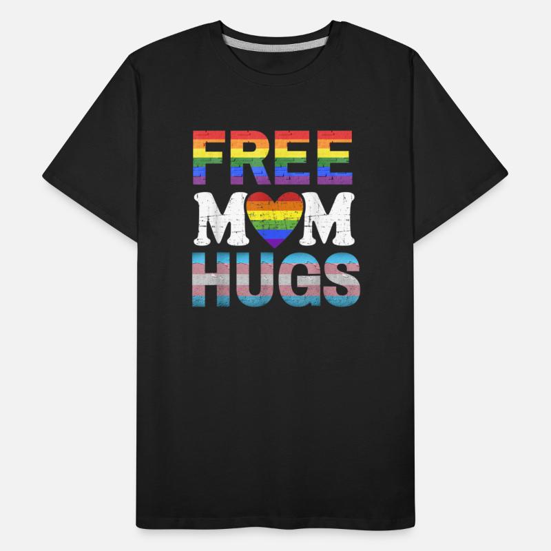 Free Mom Hugs LGBT Pride Free Brother Hugs