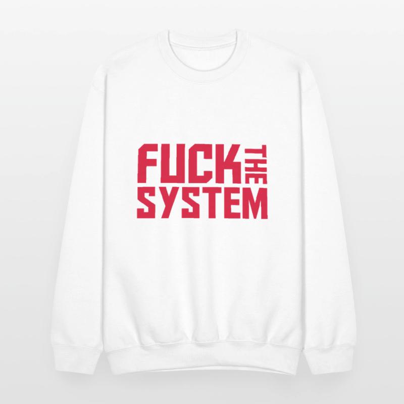 Fuck the system logo