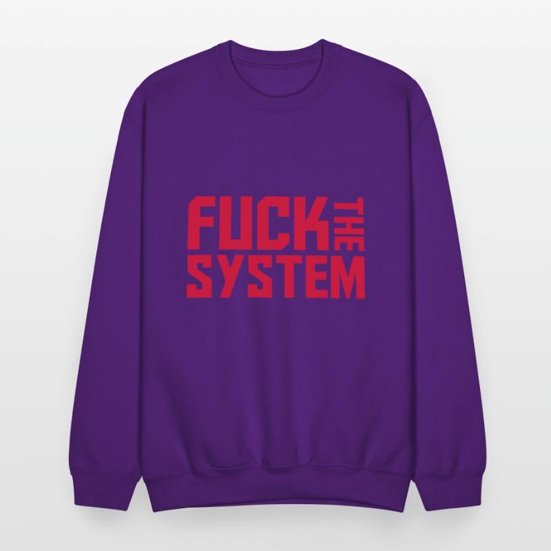 Fuck the system logo