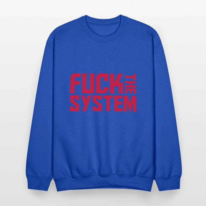 Fuck the system logo