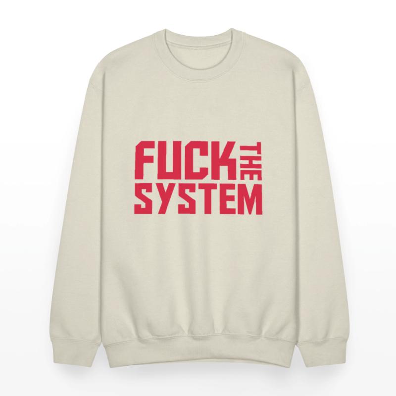 Fuck the system logo