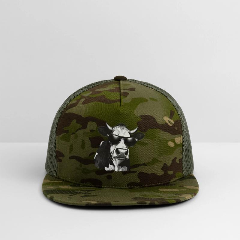 FUNKY COOL COW DAIRY COW MILK COW GANGSTER COW