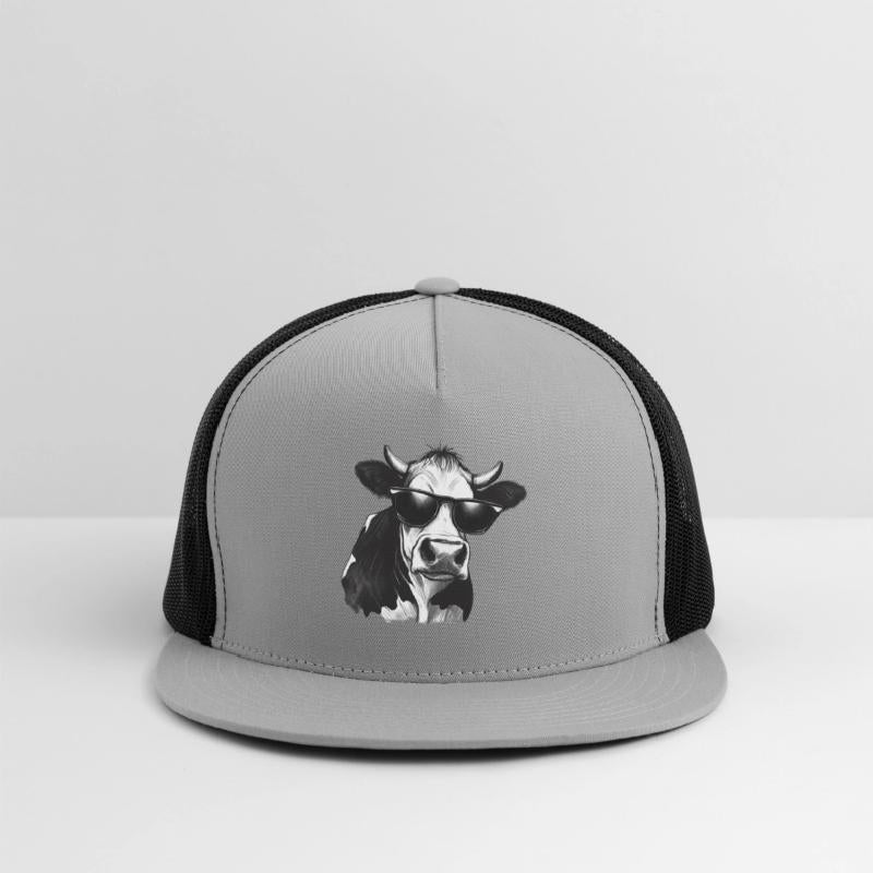 FUNKY COOL COW DAIRY COW MILK COW GANGSTER COW