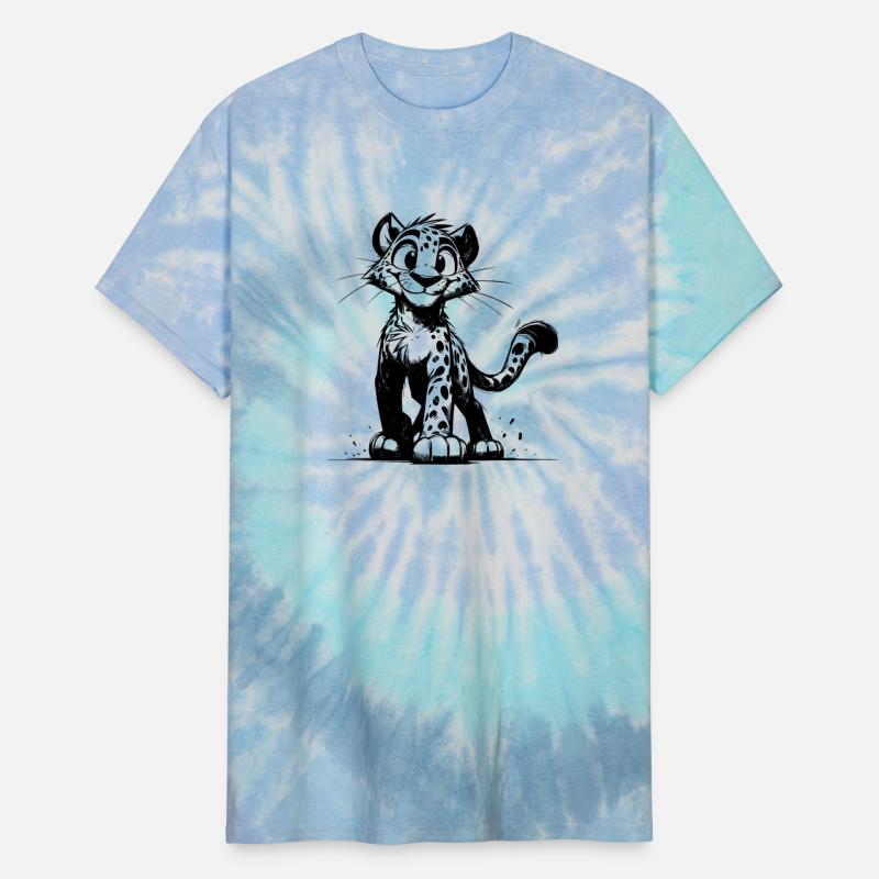 Funny Children's Leopard With Big Eyes