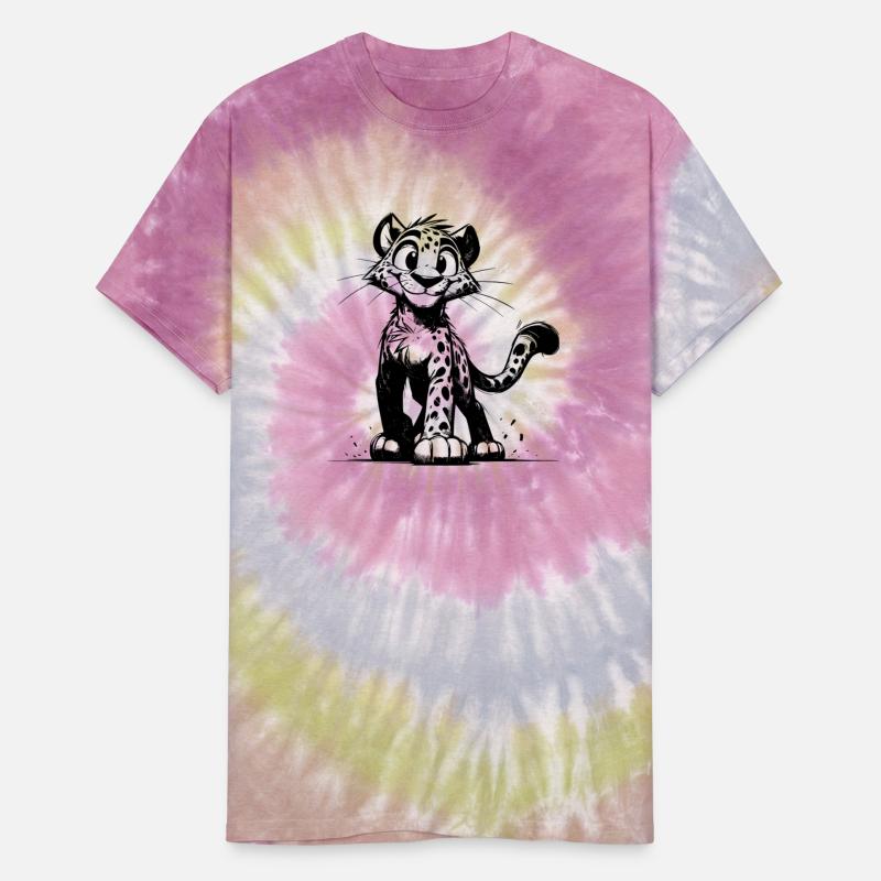 Funny Children's Leopard With Big Eyes