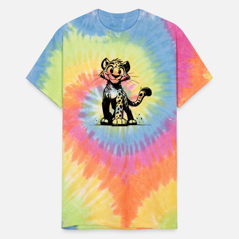 Funny Children's Leopard With Big Eyes