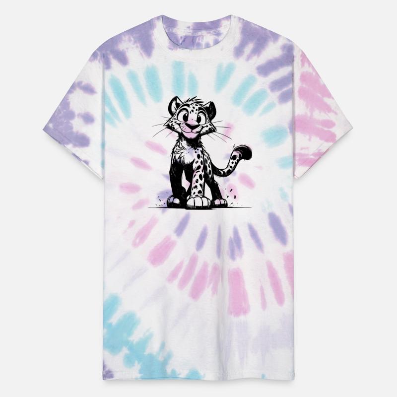 Funny Children's Leopard With Big Eyes