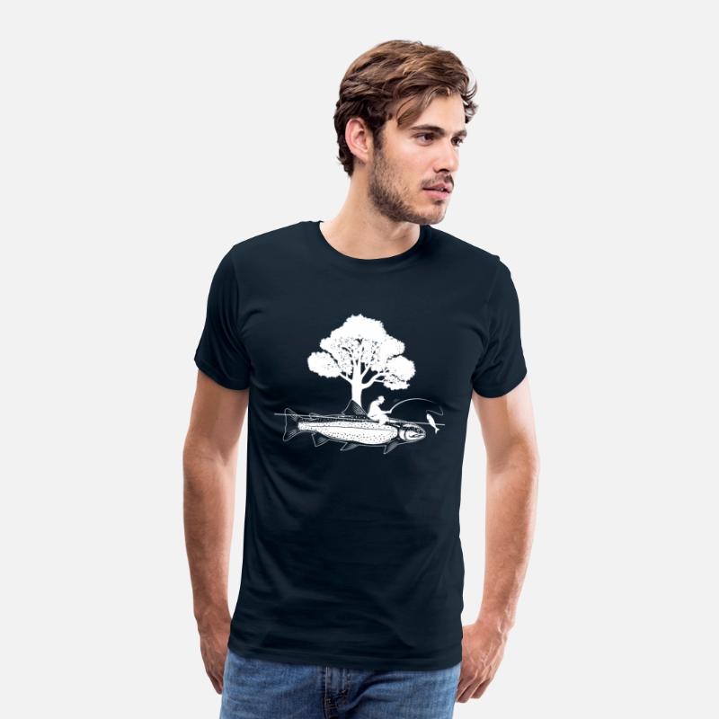 Funny fisherman and angler design