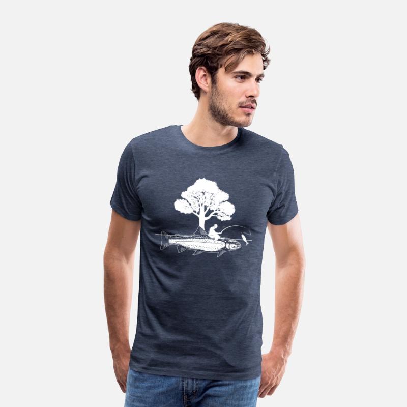 Funny fisherman and angler design