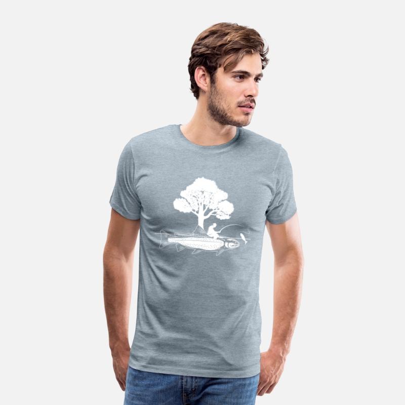 Funny fisherman and angler design
