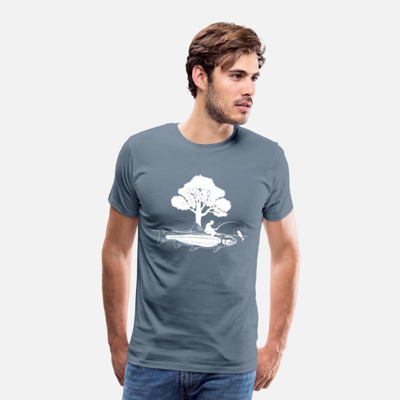 Funny fisherman and angler design