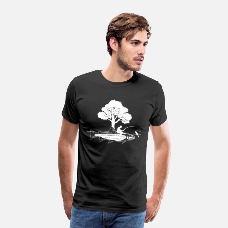 Funny fisherman and angler design