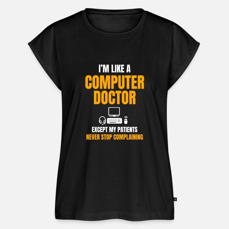 Funny IT Support Quote Computer Doctor