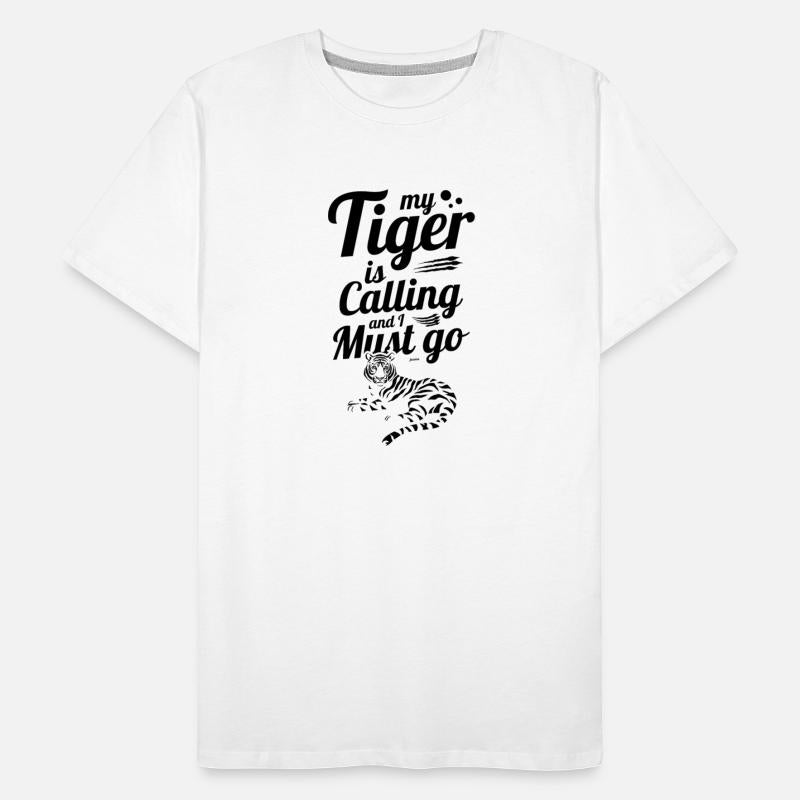 funny saying with a tiger from Asia