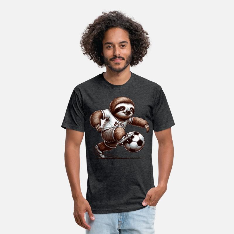 Funny Sloth Playing Soccer for Soccer Player
