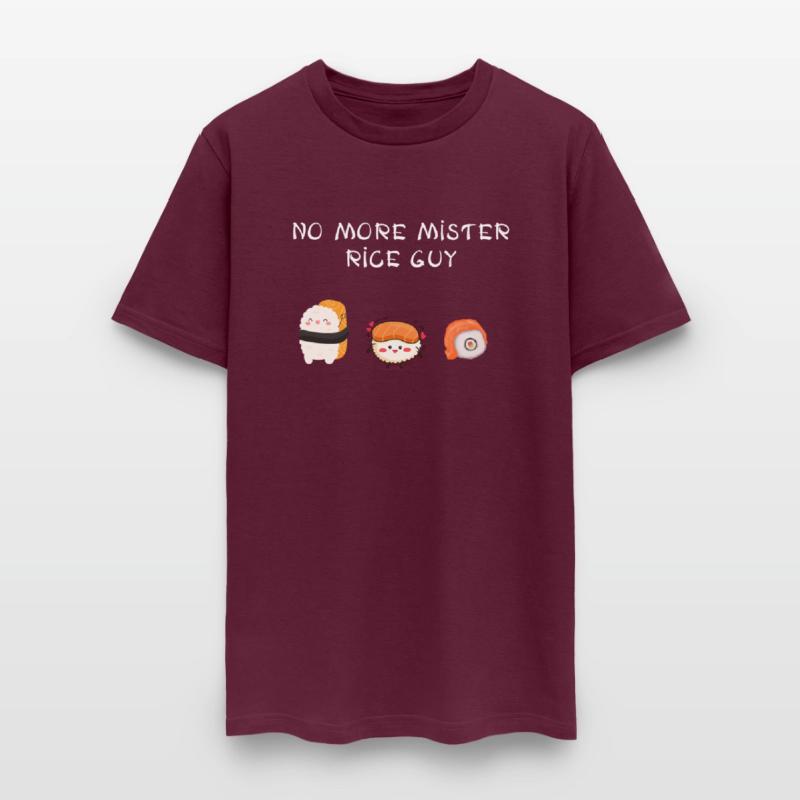 funny sushi lover no more mister rice guy