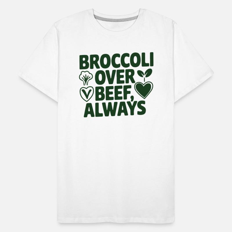Funny Vegan Gift Bio Nature Green Broccoli