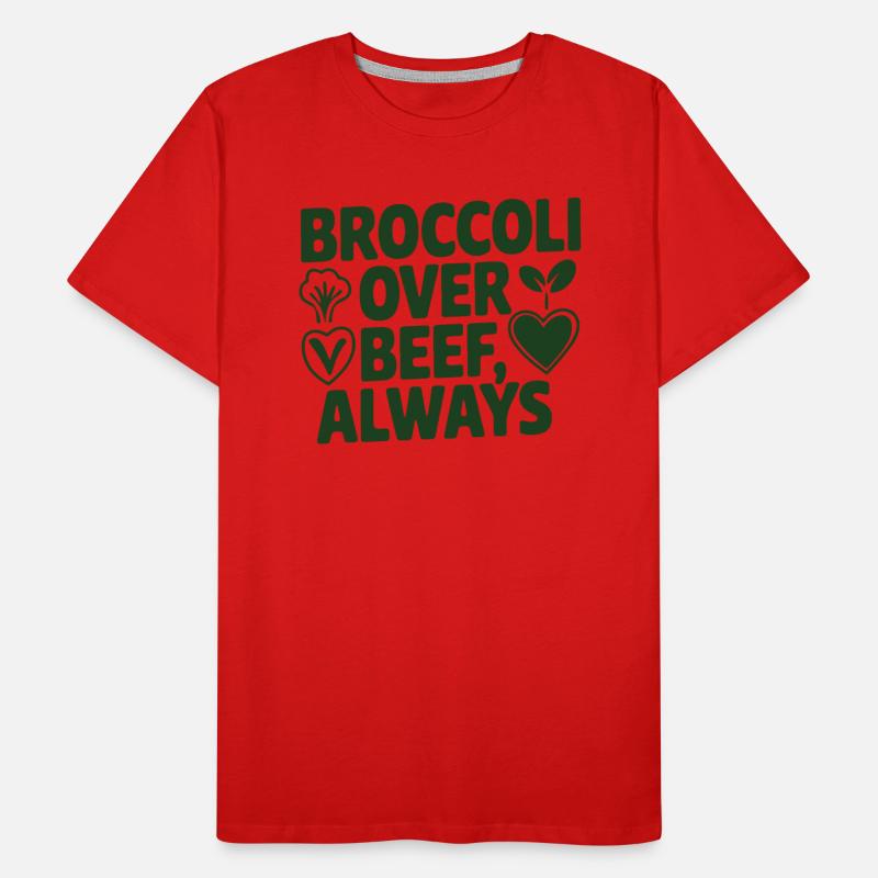 Funny Vegan Gift Bio Nature Green Broccoli