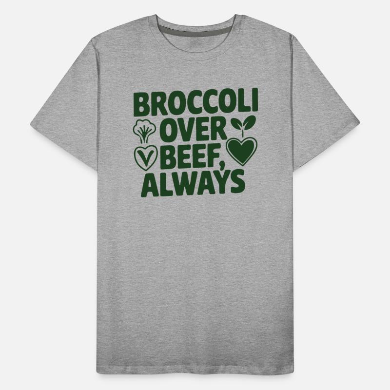 Funny Vegan Gift Bio Nature Green Broccoli