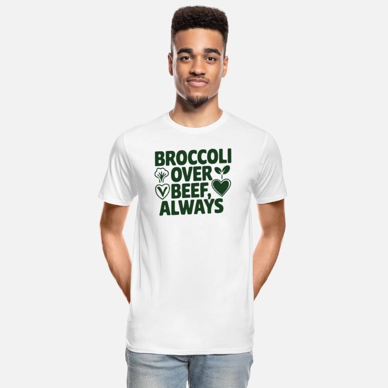 Funny Vegan Gift Bio Nature Green Broccoli