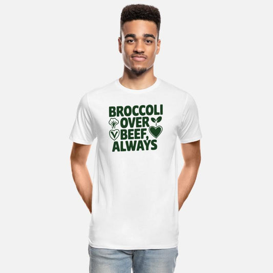 Funny Vegan Gift Bio Nature Green Broccoli