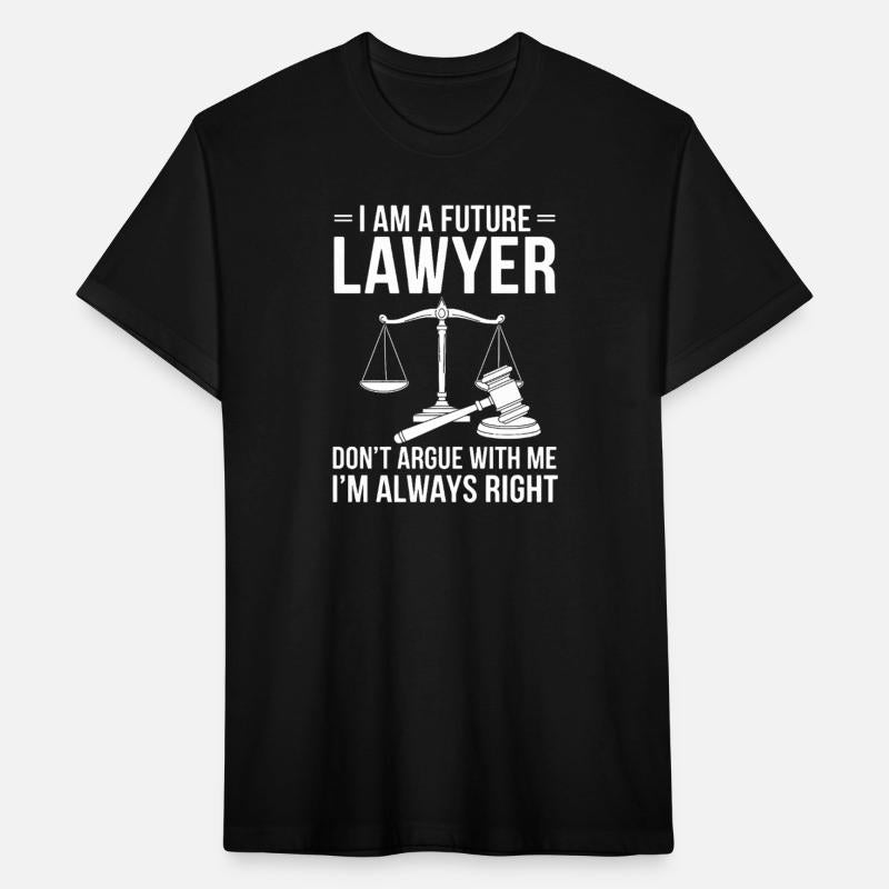 Future Lawyer Justice Quote Tee