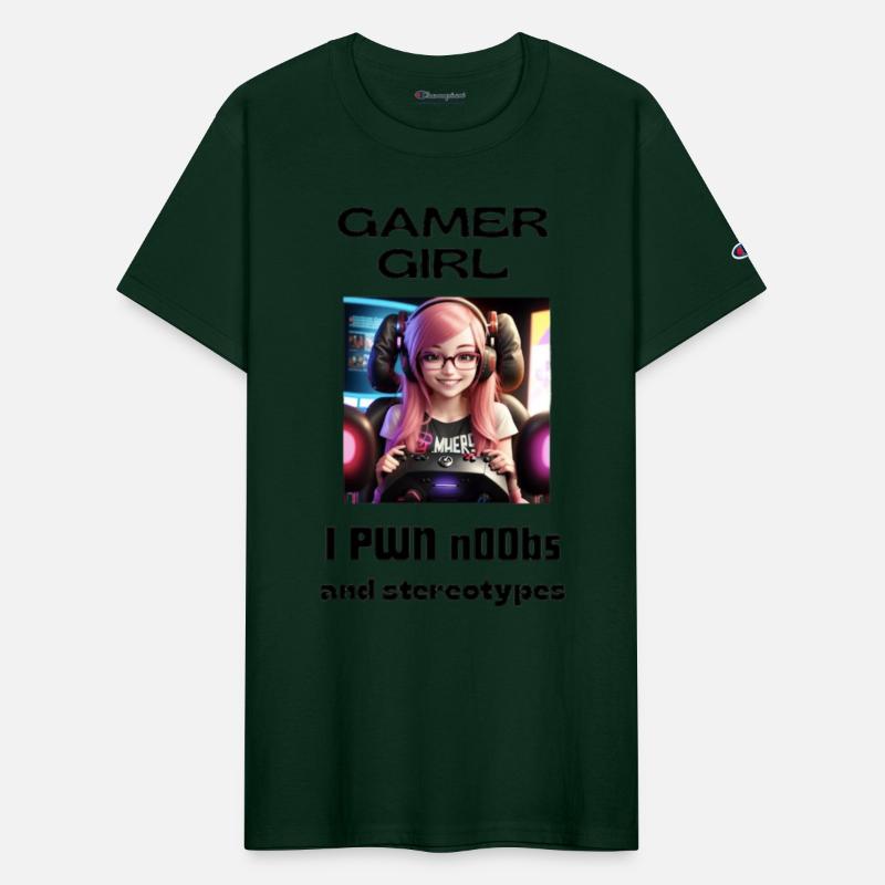 Gamer Girl - I PWN n00bs and stereotypes!