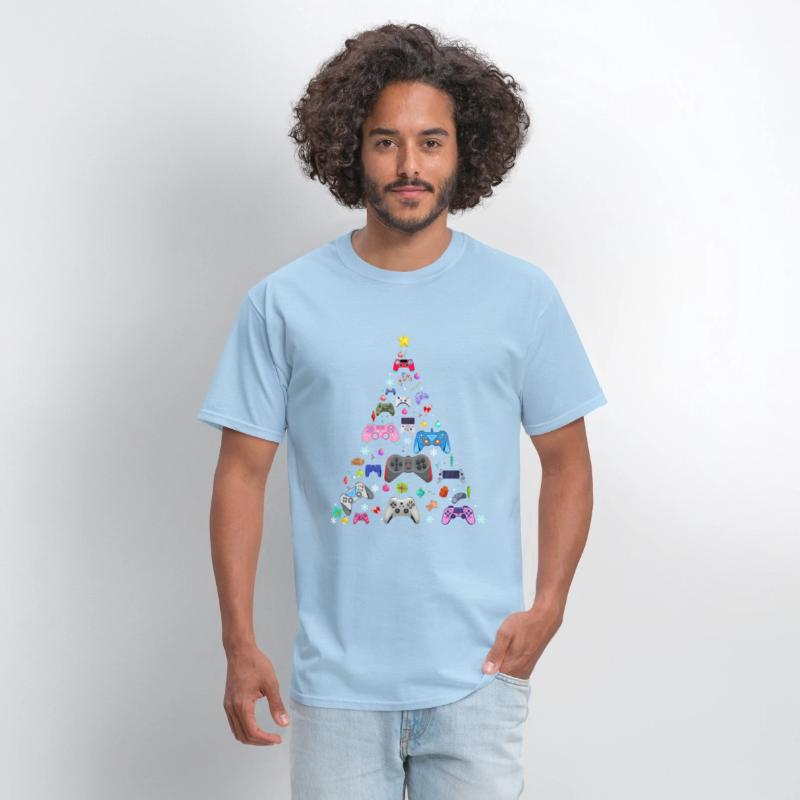 Gamer Video Game Lover Family Matching Xmas Tree